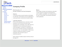 Tablet Screenshot of btechacoustics.com
